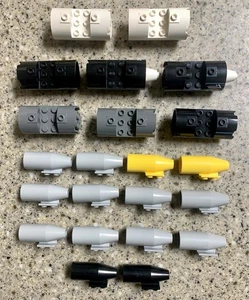 Lego 22 Stck. Flugzeug Plane Strahltriebwerk Turbine verschiedene Posten - Bild 1 von 3
