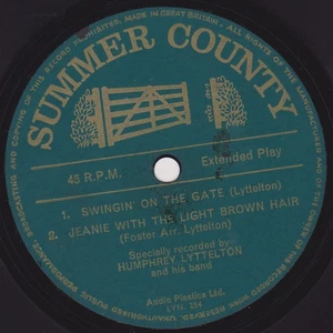Humphrey Lyttelton & His Band ‎– Swinging On The Gate (Lyntone) 7" flexi-disc VG - Bild 1 von 3