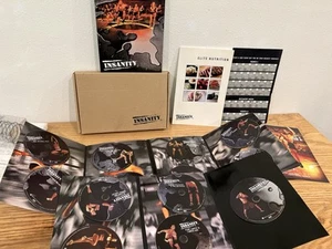 Insanity Beachbody 13 Disc Workout DVD Set + Comprehensive Eating Plan - Picture 1 of 8