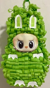 Labubu Lime Pinata 19 x 12” x 6” - Picture 1 of 2