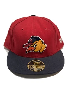 Toledo Muds Hens Hat New Era Fitted Hat Size 7 5/8 Original MiLB Minor Baseball - Picture 1 of 5
