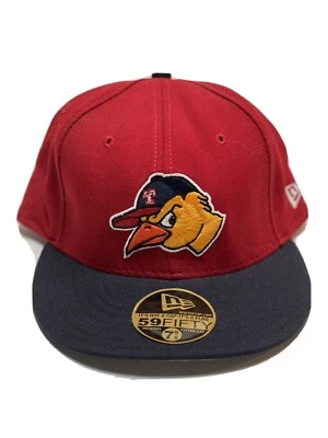 Toledo Muds Hens Hat New Era Fitted Hat Size 7 5/8 Original MiLB Minor Baseball - Image 1 of 4
