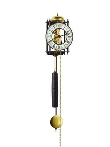Hermle RAVENSBURG Weight Driven Wall Clock 70974000711, Wrought Iron - Picture 1 of 1