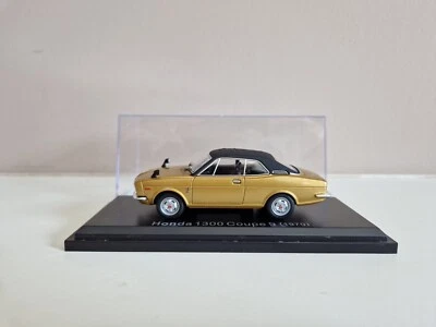 Hachette Norev 1/43 Honda 1300 Coupe 9 - Gold/Black - 1970 - Image 1 of 4