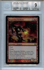 MTG Bogarden Hellkite BGS 9.0 (9) Mint FTV Dragons Magic Foil Amricons 8684