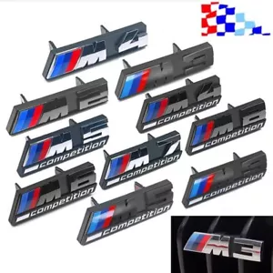 T-Shaped Car Front Badge ABS Grille Emblem for BMW M - X1 X2 X3 X4 X5 X6 X7 X8M - Picture 1 of 20