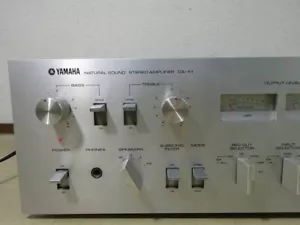 Amplificatore integrato Yamaha Natural Sound CA-X1 usato confermato energizzato - Foto 1 di 5