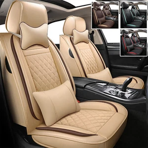 Cubierta de asiento de coche 5 asientos de lujo para Jaguar XJ XF F-Pace protector de asiento trasero delantero - Imagen 1 de 19