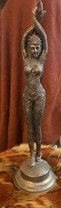 Skulptur der Dame Ballerina Meerjungfrau indisch sehr schwer - Bild 1 von 11