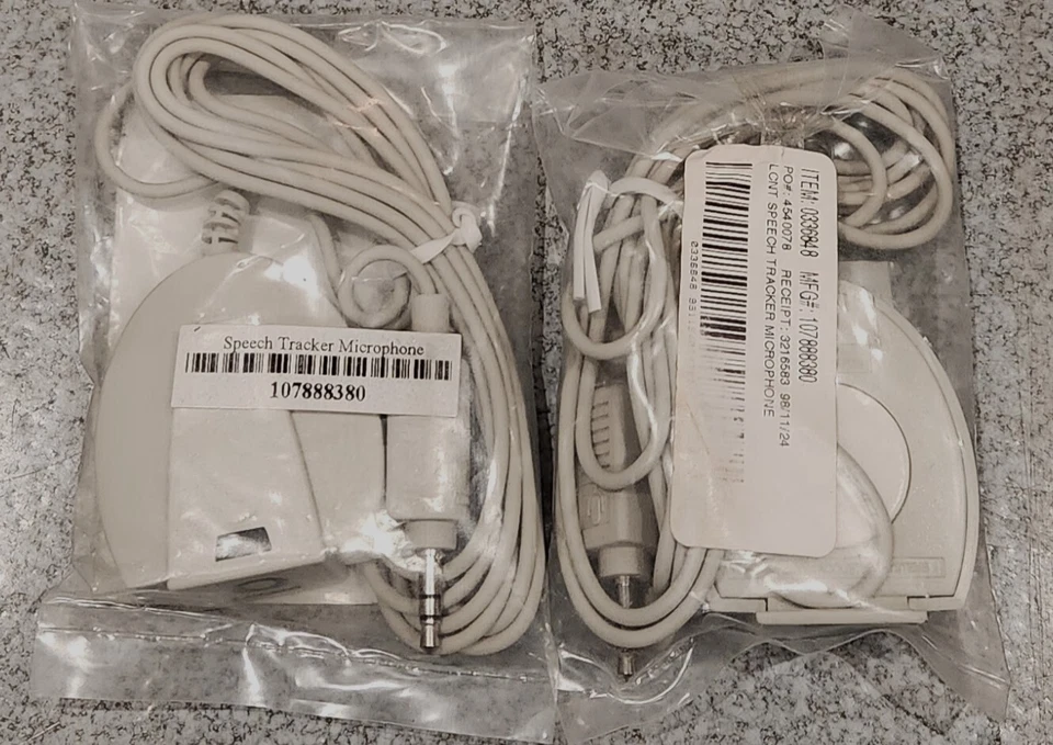 Лот (2) Lucent Technologies речевой трекер микрофоны MFG # 107888380 0336848 - Изображение 1 из 1