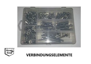 Innensechskantschrauben Zylinderkopf Sortiment 200 Teile DIN 912 M6 EDELSTAHL A2 - Bild 1 von 1