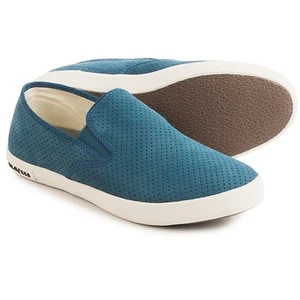 SeaVees 02/64 Baja Varsity Sneakers - Suede, Color: Atlantic, Size: 6.5 (B, M) - Picture 1 of 1