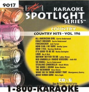 SOUND CHOICE KARAOKE COUNTRY HITS v.063 cdg CD+G SC8294 HARD TO FIND - 15 SONGS - Picture 1 of 2