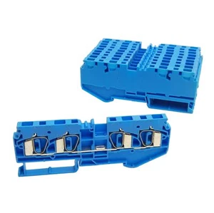 Menge 10 Altech Corp CSC4T2-2 Reihenklemmen, 1 Ebene, 4 Kontakte, 600V 25A - Bild 1 von 4