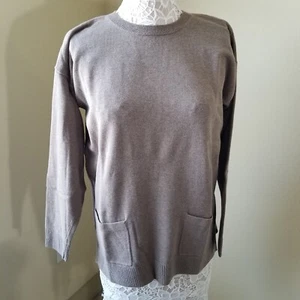 Jeanne Pierre Women's Light Brown Pullover Sweater Size Large *S46 - Picture 1 of 6