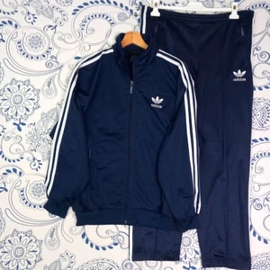 TRACKSUIT TUTA GINNASTICA 3 BANDES Trainingsanzug トラックスーツ GABBER ADIDAS D4 VINTA - Imagen 1 de 24