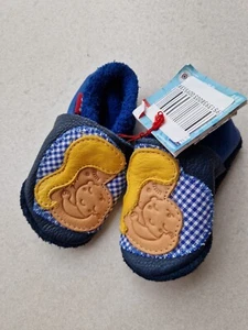 POLOLO Lederpuschen Herzlich Wilkommen Krabelschuh, Gr. 20-21 - Bild 1 von 3