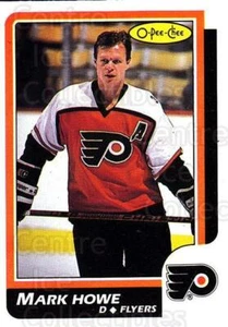 1986-87 O-pee-chee Blank Backs #123 Mark Howe - Picture 1 of 1