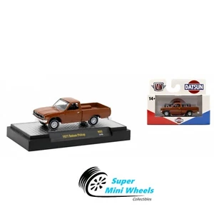 M2 Machines 1:64 - 1977 Datsun Pickup Brown R93 24-95 - Picture 1 of 2