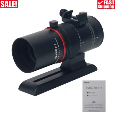 Askar FMA180 PRO APO Deep Space Astronomical Telescope w/ Two Extra-low Glasses - Image 1 of 4