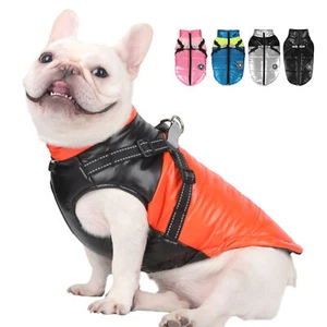 Hundemantel Hundejacke Winter Wasserdicht Reflektierend Regen Jacke Warm Weste - Bild 1 von 21