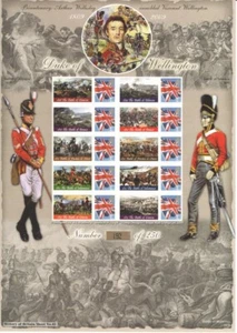 BC-224 2009 Duke Of Wellington History of Britain 43 Business Smilers Sheet - Picture 1 of 1