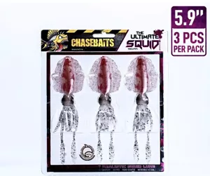 Chasebaits - The Ultimate Squid - Esca per calamari più realistica bottiglia 5,9" (150 mm) - Foto 1 di 2