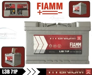 L3B71P BATTERIA AUTO MODELLO BASSO FIAMM 71Ah 680A PER FORD - Foto 1 di 4