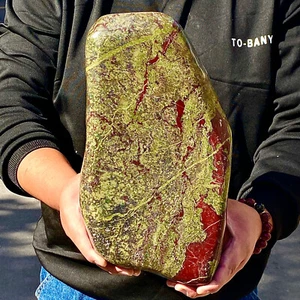 24,57 lb Tratamiento de pulido de piedra de sangre de dragón natural cuerpo de mineral de cristal - Imagen 1 de 12