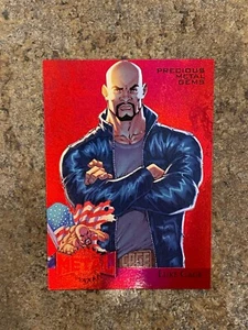 2015 Marvel Fleer Retro PMG Metal Red #25 LUKE CAGE #32/100๐ฅ๐ฅNM/M or Better * - Picture 1 of 2