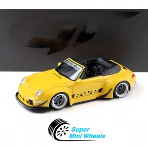GT Spirit 1:18 Porsche 911 (993) Rwb Bodykit Nohra Rauh-Welt Yellow GT450 - Picture 1 of 5