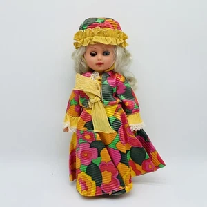 Muñeca vintage 12" vinilo 1968 rara pelo rubio ItaloCremona niña 800 Italia Furga - Imagen 1 de 5