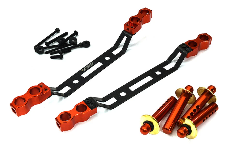 Front & Rear Body Mounts w/ Body Posts for Arrma 1/7 Infraction 6S BLX ARA320517 - Image 1 of 1
