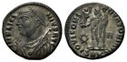 Roman Empire Excellent condition LICINIUS I Silvered Follis Kyzicus 18mm/3,0gr