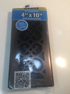 Decor Grates SPH4010-RB Floor Register, 4"x10", Rubbed Bronze - Picture 1 of 8