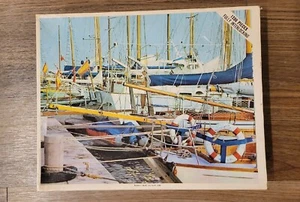 Vintage Whitman 1200 Jigsaw Puzzle No. 4759 Majorca Palma The Yacht Club SEALED! - Picture 1 of 6