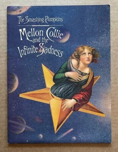 The Smashing Pumpkins - Mellon Collie... Carpeta promocional RARA con calcomanía de ventana '95 - Imagen 1 de 4