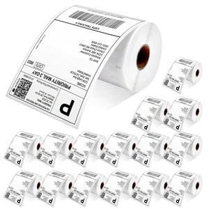 5 Core 4"x6" Direct Thermal Shipping Label 4000 Pcs for Zebra and Rollo Printers - Picture 1 of 14