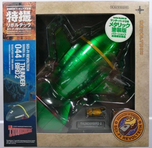 Thunderbirds Revoltech Serie Nº044 Thunderbird Nº2 Versión Metálica Kaiyodo nuevo en caja - Imagen 1 de 5