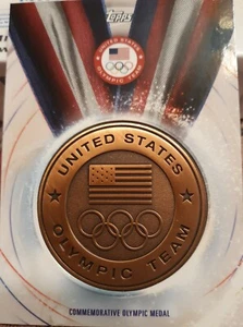 2016 Topps U.S. Olympic Team Commemorative Olympic Bronze Medal Insert - Picture 1 of 2