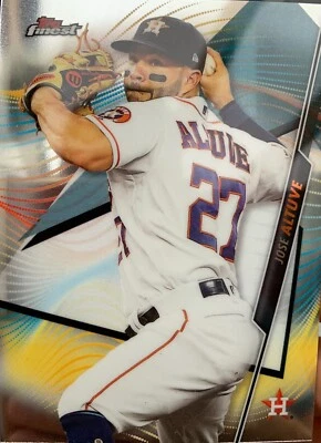 Jose Altuve 2020 Topps Finest #82 - Houston Astros - Image 1 of 2