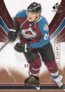 09-10 SP GAME USED GOLD PARALLEL PAUL STASTNY /100 #27 COLORADO AVALANCHE - Picture 1 of 1