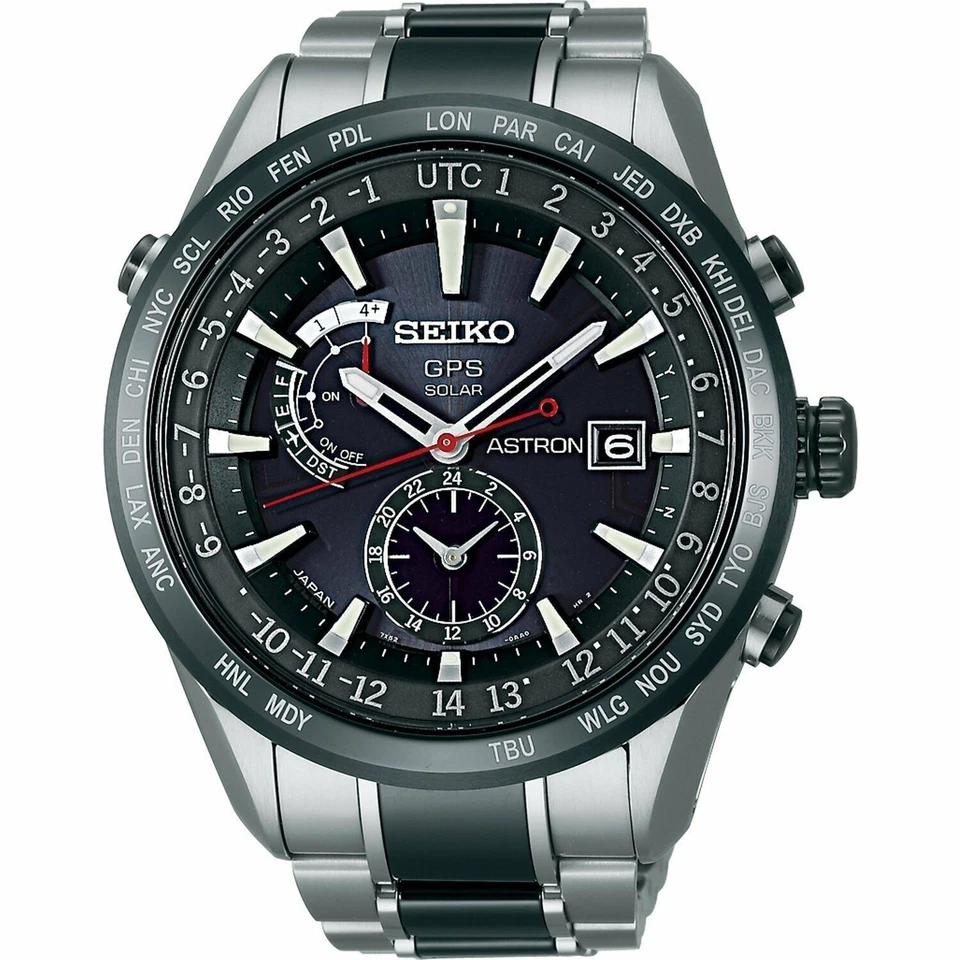 Seiko Astron Men's Black Watch - SAST015