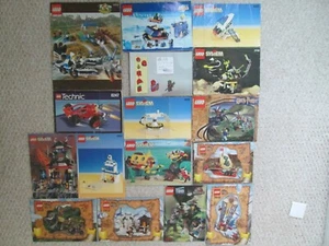 LEGO MANUALS ONLY LOT 16~8778~2152~6520~4727~6455~8247~6455~7416~6442~1371~6083~ - Picture 1 of 3