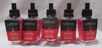 Bath & Body Works Wallflower Refill Bulb Lot Set 5 Emily in Paris: PARIS AMOUR - Image 1 of 4