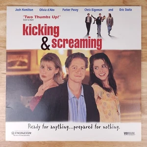 Kicking & Screaming Laserdisc LD Movie VidMark Josh Hamilton - Imagen 1 de 4