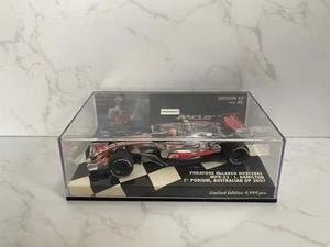 Minichamps F1 1:43 McLaren Mercedes MP4-22 L. Hamilton F1 Debut Australian 2007 - Bild 1 von 8