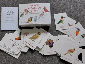 Match a Pair of Birds Memory Game Christine Berrie Illustrations Laurence King - Picture 1 of 3