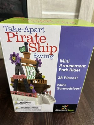 Discovery Toys Take-Apart Barco Pirata Columpio Mini Parque de Atracciones Paseo NUEVO Foto 1 de 3