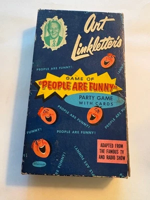 Art Linkletter's Game of "People are Funny" Orig Box, Instructions, From TV Show - Image 1 of 4